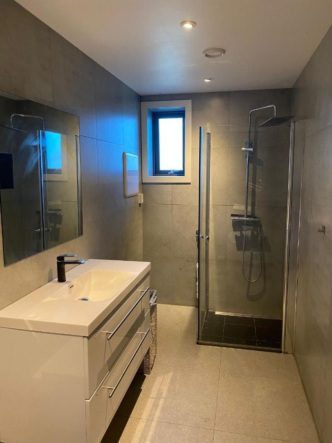 Moderne Med Panorama Utsikt Lejlighed